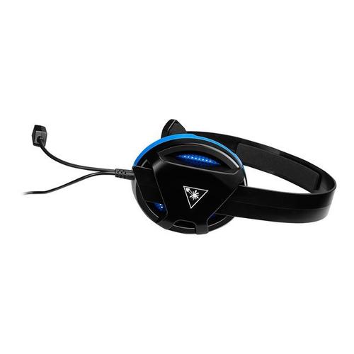 Turtle Beach Recon Chat - Casque - Pleine Taille - Filaire - Jack 3,5mm - Noir - Pour Sony Playstation 4, Sony Playstation 4 Pro, Sony Playstation 4 Slim