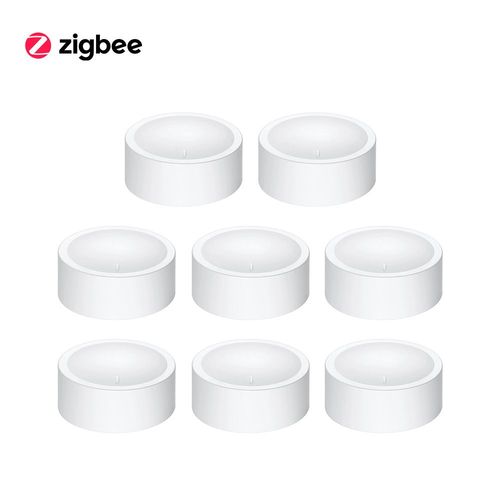 Tuya-Joli  Bouton Intelligent Zigequation,Bouton De Scne Sans Fil,Variateur Rotatif,Tlcommande De Liaison Tournesol,Appareils Mnagers - Type Zigbee8 Pcs