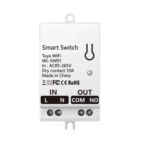 Tuya Smart Wifi Interrupteur  Contact Sec Module 10a Maison Universel Disjoncteur Relais De Bricolage Travailler Avec Smart Life