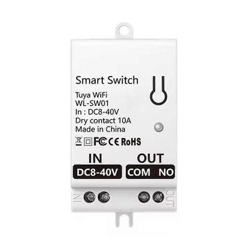 Tuya Smart Wifi Interrupteur  Contact Sec Module 10a Maison Universel Disjoncteur Relais De Bricolage Travailler Avec Smart Life