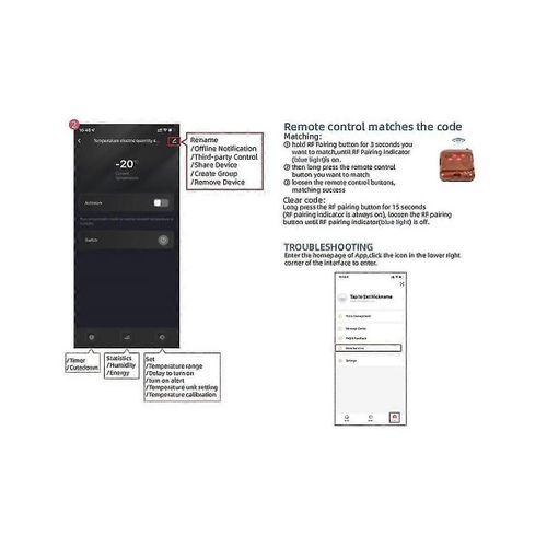 Tuya Wifi Smart Temperature Switch 16a 3000w avec thermostat de surveillance de la consommation dnergie pour Goog-dt