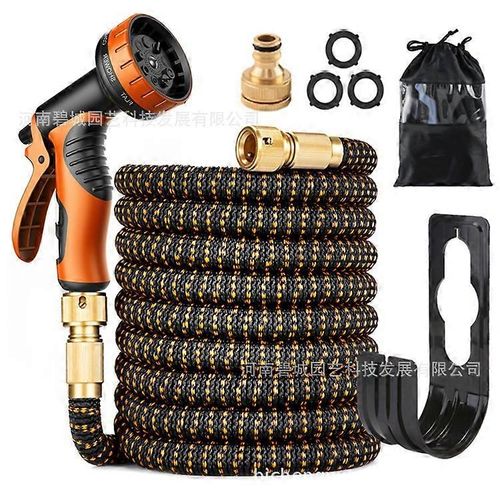 Tuyau D'arrosage Extensible Pocket Hose Copper Bullet, Modele Spray Au Pouce, 25 Pieds, Brevete, Sans Plomb, Ultra-Leger, En Cuivre Massif