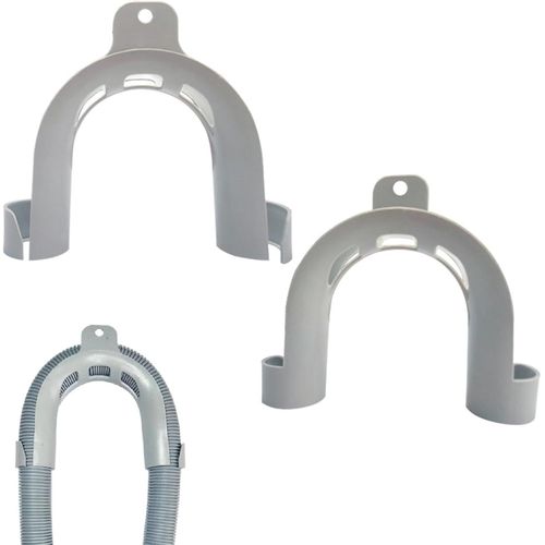Tuyau D'vacuation Support,Crochet Pour Tuyau De Sortie Universel,Coude Pour Tuyau De Vidange,Tuyau De Vidange Coud Universel,Coude De Fixation Pour Machine  Laver Et Lave-Vaisse[MAC0249]