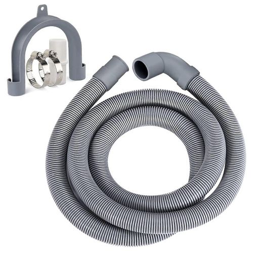 Tuyau de vidange de machine  laver Tuyau de vidange Machine  laver 2.5M Extension de tuyau de vidange pour machine  laver Plat