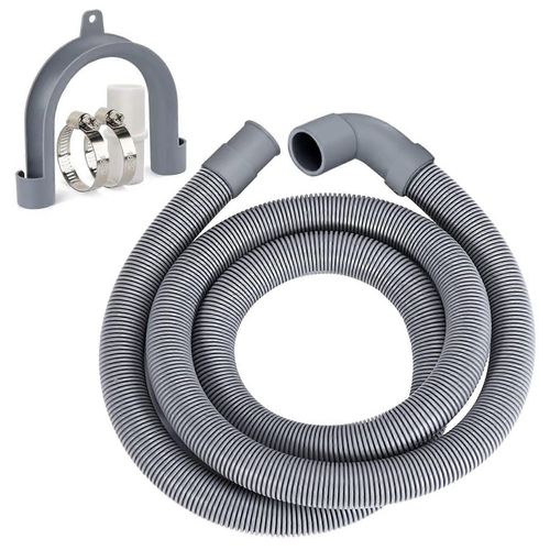 Tuyau de vidange de machine  laver Tuyau de vidange Machine  laver 2.5M Extension de tuyau de vidange pour machine  laver Plat