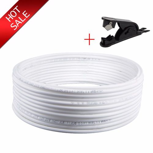 Tuyau Flexible Blanc De Haute Qualit Pour Systme De Filtre  Eau Ro, Tuyau D'Aquarium Pe Pour Osmose Inverse 1/4 Pouces 12M Sr022 9109-May14A33787