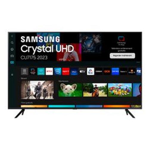 TV LED Samsung Crystal 85CU7175U 216 cm 4K UHD Smart TV 2023 Noir