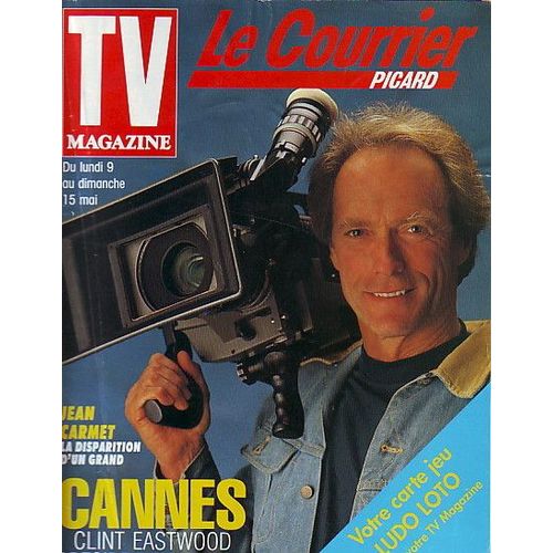 Tv Le Courrier Picard Clint Eastwood 1/2p/ Jean Carmet 1/2p/ Bruel 1/3p/ Brel 1/3p/ Jacques Dufilho 1/3p/ Jamie Lee Curtis 1/2p/ Articles Photos Patrick Sebastien Lova Moor, Vanessa Demouy, David Hasselhoff,  15345