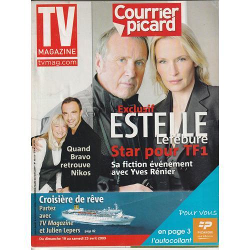 Tv Le Courrier Picard Holiday On Ice 1p/ Estelle Lefebure Avec Yves Renier 3p/ Stephane Rotenberg 2p/ France Gall 1p/ 20413