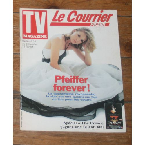 Tv Le Courrier Picard Starmania 1/2p/ Michelle Pfeiffer 1p/ Stephane Bern 1/2p/ Antoine Dulery 1/2p/ Tchernia 1/2p/ Alex Metayer 1/2p/ Articles Photos Noa, Joely Fisher , Gary Coleman , Shawnee Smith 16503