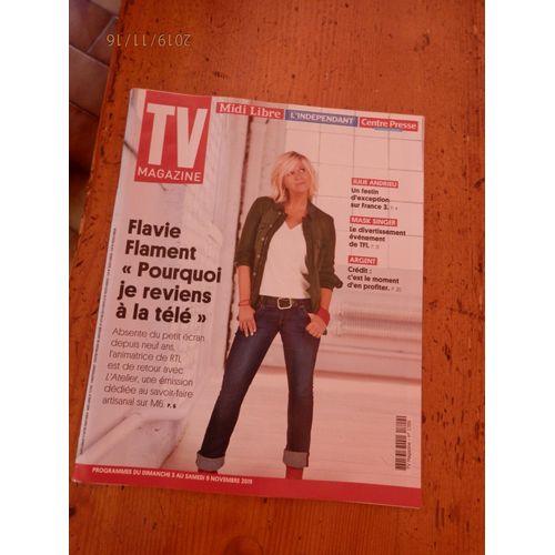 Tv Magazine 1709 : Flavie Flament 