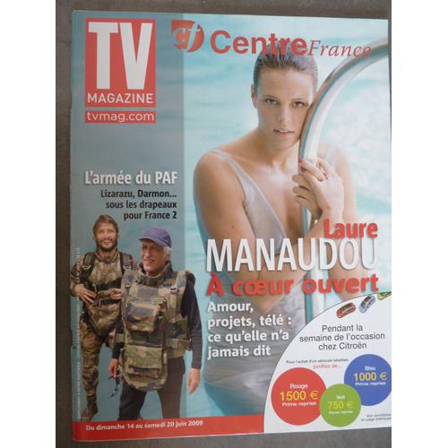 Tv Magazine, Laure Manaudou Cover, Claire Borotra, Nathalie Simon, Bogdanov, Liane Foly...