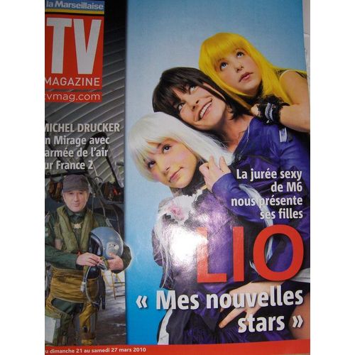 Tv Magazine  N 0001207 : 20/03/2010: Lio 3p/ Reno-Giesbert 1p/ Guillon 1p/ Gicquel 1p/ Knepper 1/2p/ Ponant 1p/ Koh-Lanta 1p/ Armee Air+Mae,Loeb,Willem,May 2pm/ Sidaction+Sublet,Denis,Hondelatte 1p