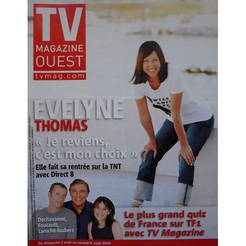 Tv Magazine  N 0614 : Evelyne Thomas: 