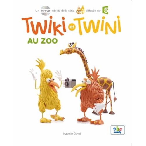 Twiki Et Twini Au Zoo - (1cd Audio)   de Isabelle Duval  Format Album 