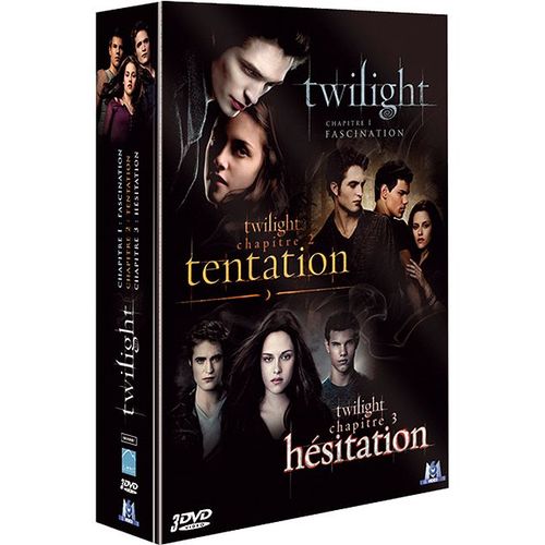 Twilight - Chapitre 1 : Fascination + Chapitre 2 : Tentation + Chapitre 3 : Hsitation - dition Limite