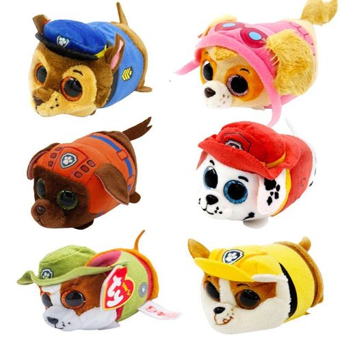 Ty Beanie Big Eye Animaux Chien Marshal Rubble Skye Mignon En Peluche Nettoyage Tlphone cran  Collectionner Jouet Compos