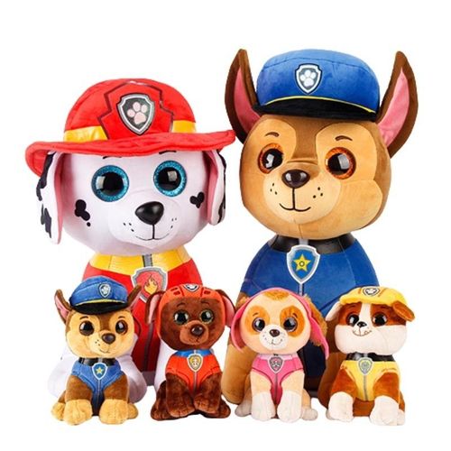 Ty Beanie Boos Collection Chase Sky Tracker Everest Rocky Marshall Rubble Zuma Chien Peluche Peluches Collection Jouet 25cm