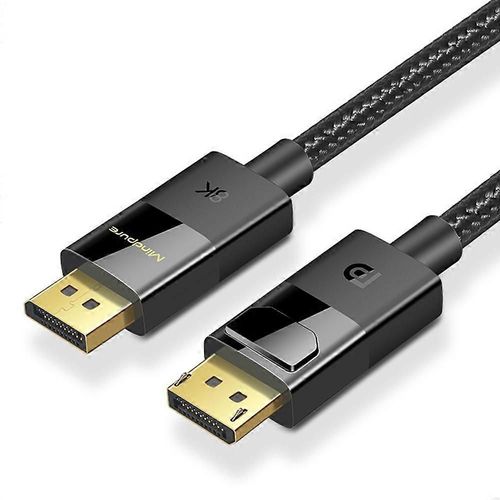 Type A MINDPURE DP002 5m Cble Displayport 1.4 32,4 Gbit/s 8K 60Hz DP vers DP Mle  Mle Fil