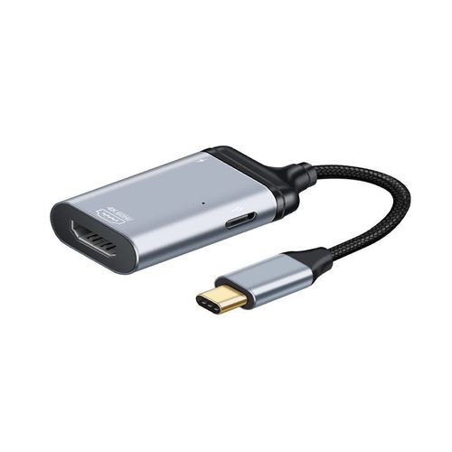 Type C  HDMI - Cble USB type-c vers HDMI 4K 60Hz, adaptateur Mini DP, VAG, RJ45, charge rapide, Compatible avec MacBook Pro et Huawei