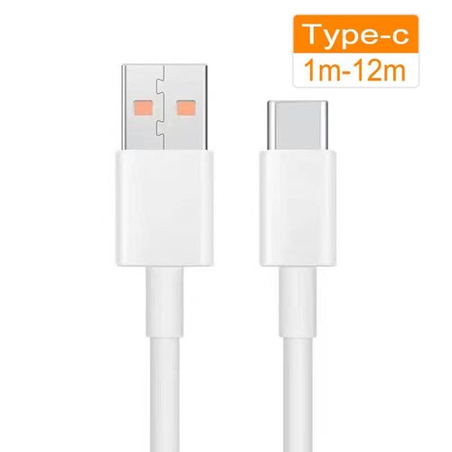 Type-C Micro Usb Cble De Charge Pour Tlphone Intelligent Android 1m/2m/3m/5m/6m/8m/10m/12m Donnes Cble Rette Chargeur Rapide - Type Type-C-2m