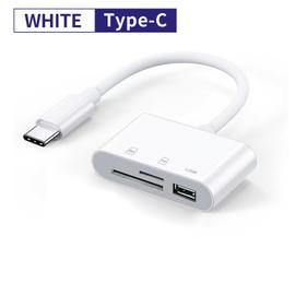 Lecteur de carte USB C vers SD, adaptateur de lecteur de carte