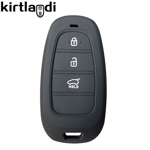 Type D noir - Couvercle De Cl De Voiture Pour Hyundai Solaris 2021 Tucson 2022 Nexo Santa Fe Atos Prime, tui De Tlcommande  3/4/5 Boutons