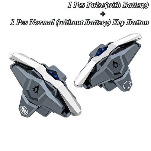 Type Js66 2 - Alliage S-03 + Abs Gamepad Game Cooler Pour Pubg L1 R1 Fire Shooting Gaming Joystick Trigger Button Pour Ios Android Games Accessrespiration