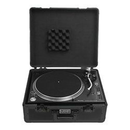 U 93016 BL Ultimate Pick Foam Flight Case Multi Format Turntable Black