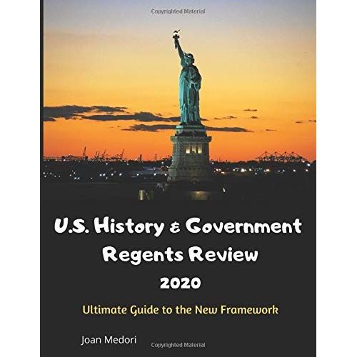 U.S. History & Government Regents Prep 2020: Ultimate Guide To The New Framework   de Medori, Joan  Format Broch 