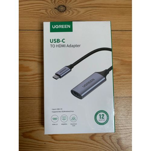 Ugreen Cm195 Hub Adapter 6 In 1 Usb-c To 2x Usb 3.0, Hdmi, Sd/microsd