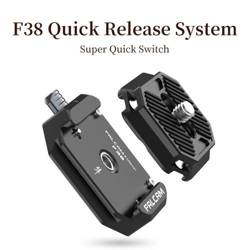 Ulanzi FALCAM F38 fente universelle arca-swiss systme de dgagement rapide pince de plaque Kit de commutation rapide pour trpied  cardan d'appareil photo DSLR - Type F38 System