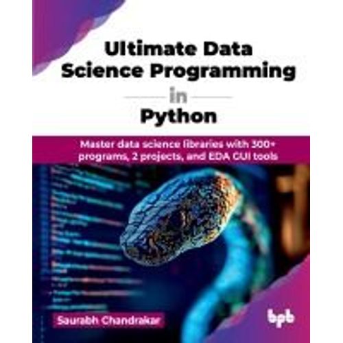 Ultimate Data Science Programming In Python    Format Broch 