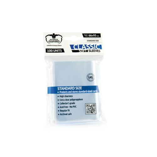 Ultimate Guard - 80 Pochettes Supreme Sleeves Taille Standard Bleu Pétrole