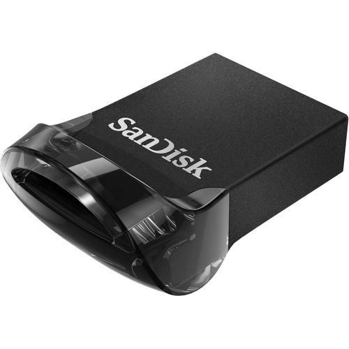 Ultra Fit 64 Go Flash Drive, (Cl USB 3.2, Idale pour ordinateurs portables et consoles, des vitesses allant jusqu' 130 Mo/s, logiciel de rcupration des donnes RescuePRO Deluxe) Noir.[G25]