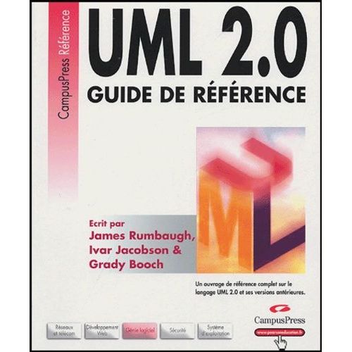 Uml 2 - Guide De Rfrence   de Booch Grady  Format Broch 