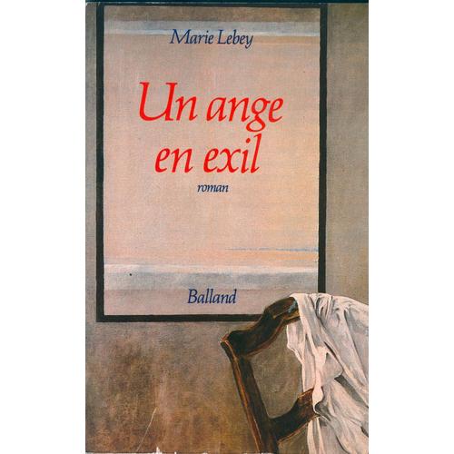 Un Ange En Exil   de Marie Lebey  Format Broch 