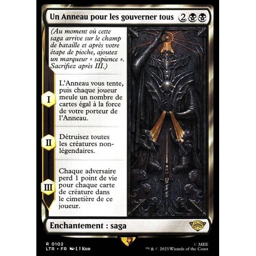 Un Anneau Pour Les Gouverner Tous - Magic
