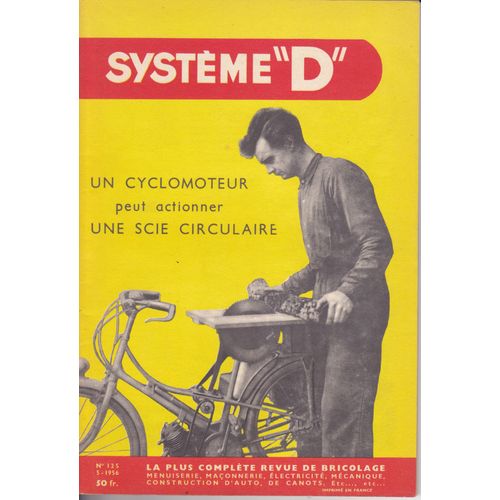 Un Cyclomoteur Peut Actionner Une Scie Circulaire