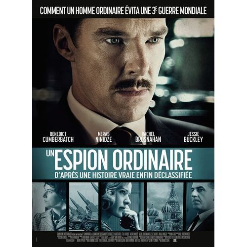 Un Espion Ordinaire - Affiche Originale De Cinma - Format 40x60 Cm - Un Film De Dominic Cooke Avec Benedict Cumberbatch, Merab Ninidze, Rachel Brosnahan, Jessie Buckley, Angus Wright - Anne 2021
