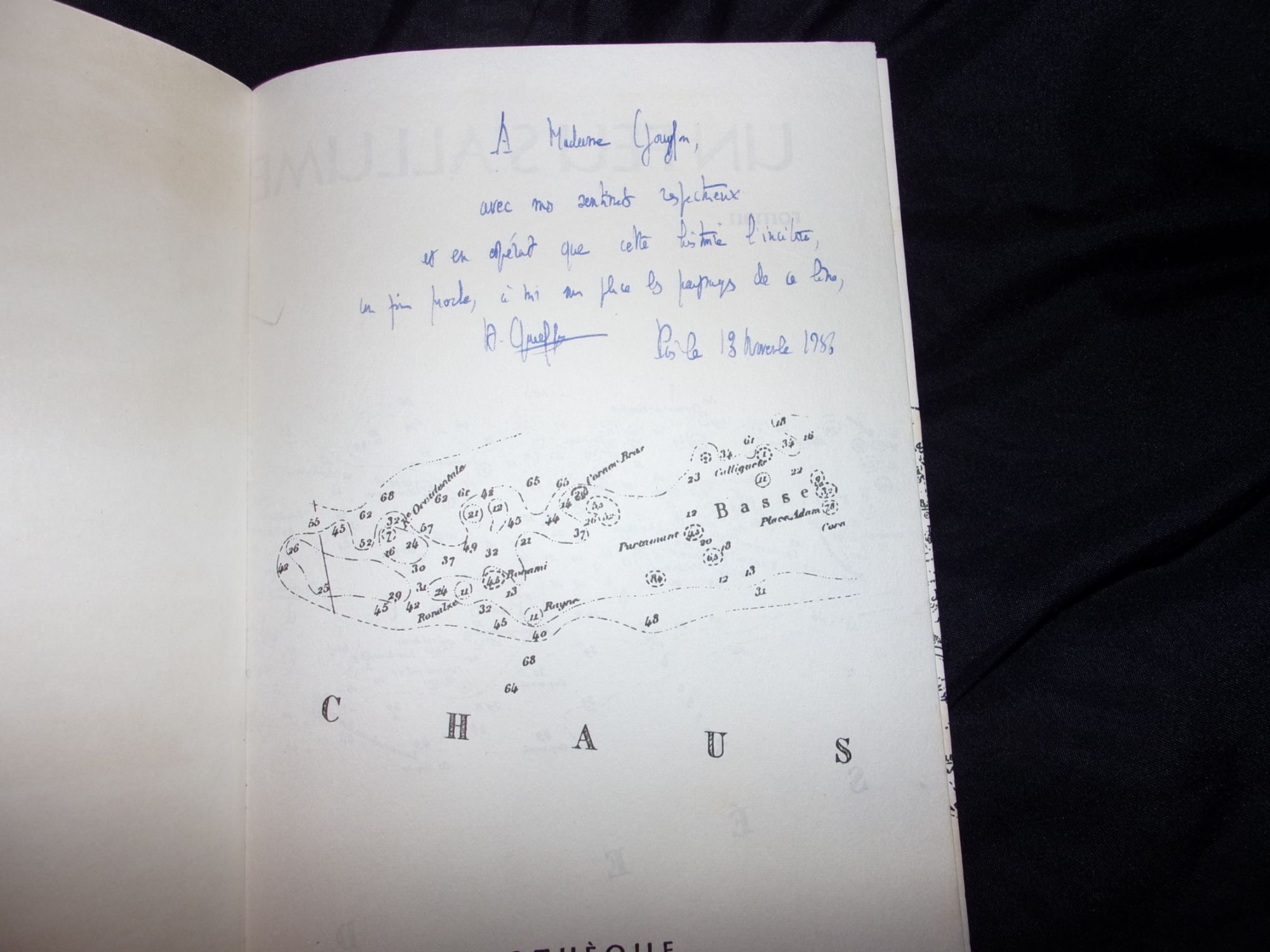 Un Feu S' Allume Sur La Mer, E.O. De 1956 Ddicac Par L? Auteur Henri Queffelec   de Henri Queffelec 