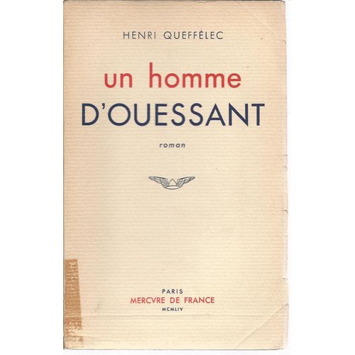 Un Homme D'ouessant ( Roman )   de Queffelec  Format Broch 