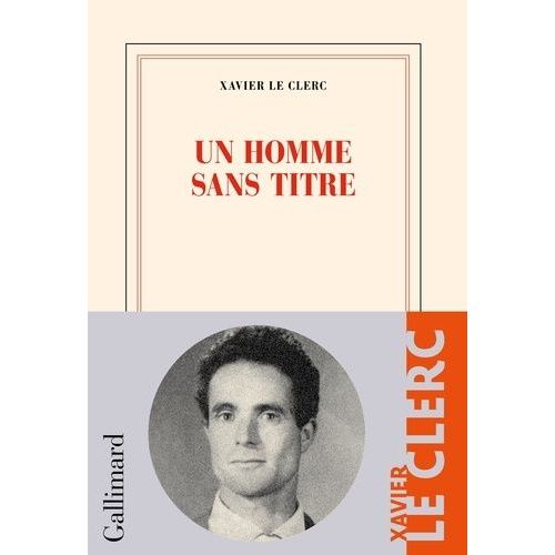 Un Homme Sans Titre    Format Grand Format 