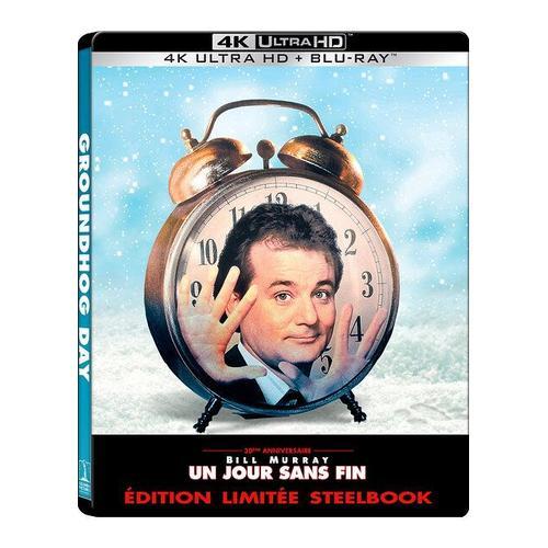 Un Jour Sans Fin - 4k Ultra Hd + Blu-Ray - dition Botier Steelbook 30me Anniversaire de Harold Ramis