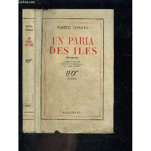 Un Paria Des Iles   de joseph conrad