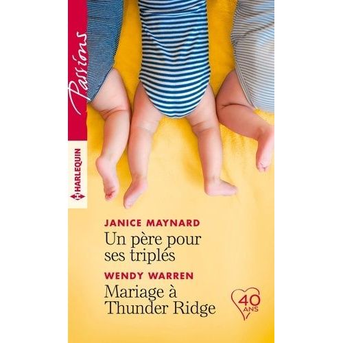 Un Pre Pour Ses Tripls - Mariage  Thunder Ridge    Format Poche 