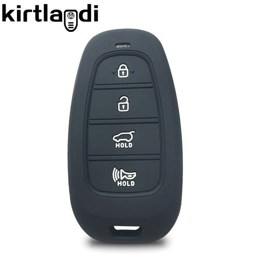 Un type noir - Couvercle De Cl De Voiture Pour Hyundai Solaris 2021 Tucson 2022 Nexo Santa Fe Atos Prime, tui De Tlcommande  3/4/5 Boutons