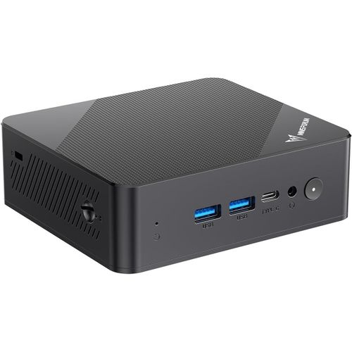 Un100P Mini Pc, Intel 12Th Gen Alder Lake- N100,16 Gb Ddr4 Ram 512 Gb Pcie Ssd,2Xhdmi 2.1 Tmds/Usb-C,4Xusb Ports, Wifi6,Bt5.2,2.5G Rj45[HUB6110875]