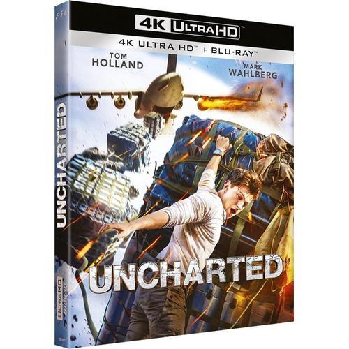 Uncharted - 4k Ultra Hd + Blu-Ray de Ruben Fleischer