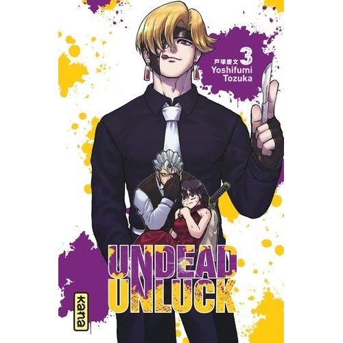 Undead Unluck - Tome 3    Format Tankobon 